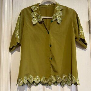 Vintage Button Down Blouse